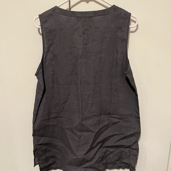 Ellen Tracy linen top - Picture 2 of 9